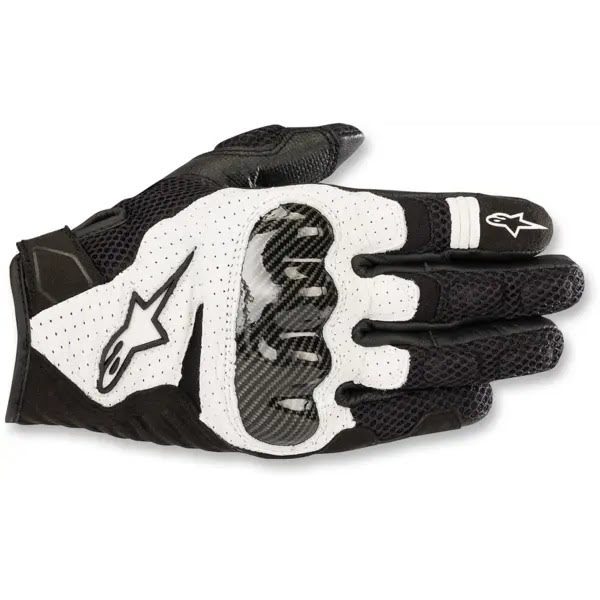 Alpinestars SMX-1 Air V2 Gloves- Black White